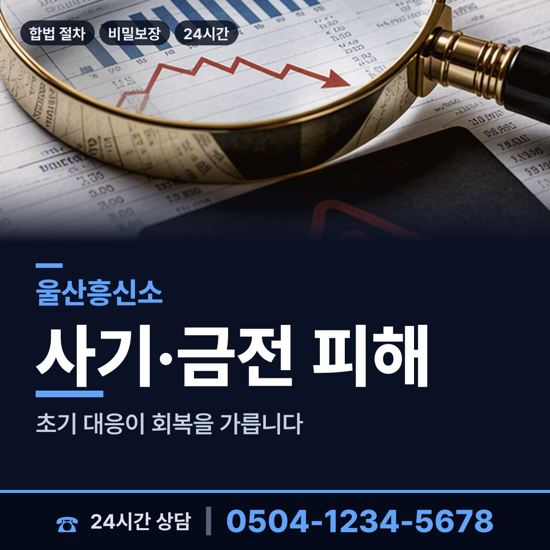울산 삼동면 탐정사무실 상담 안내